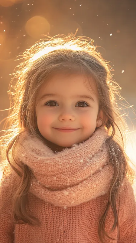 Cute Little Girl Wallpaper