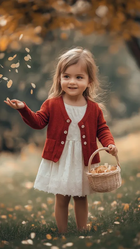 Cute Little Girl Wallpaper