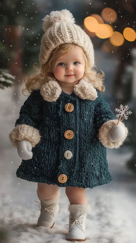 Cute Little Girl HD Wallpaper