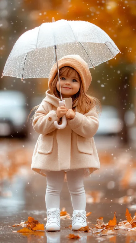 Cute Little Girl HD Wallpaper