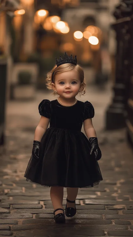 Cute Little Girl Phone Wallpaper