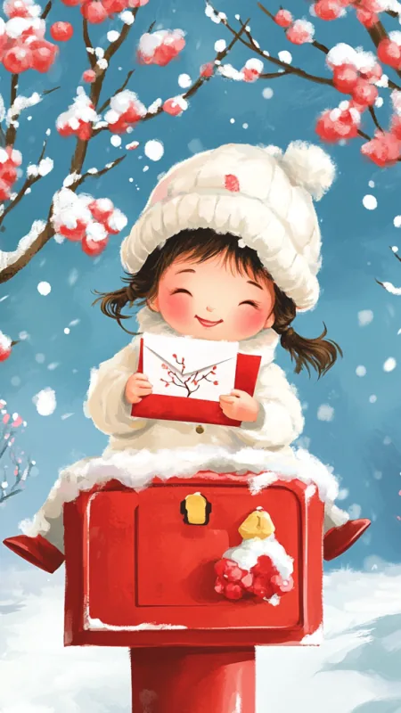 Cute Little Girl Phone Wallpaper