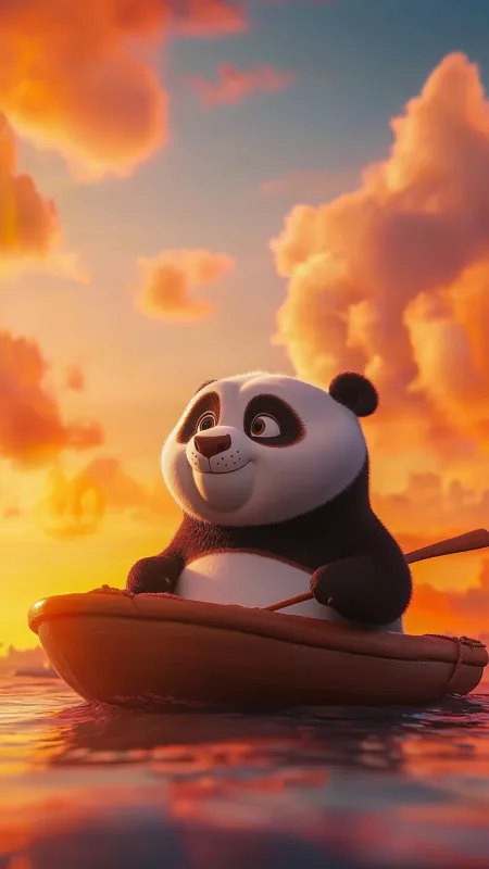 Cute Panda HD Wallpaper