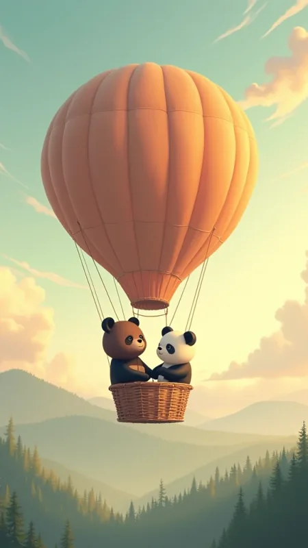 Cute Panda HD Wallpaper