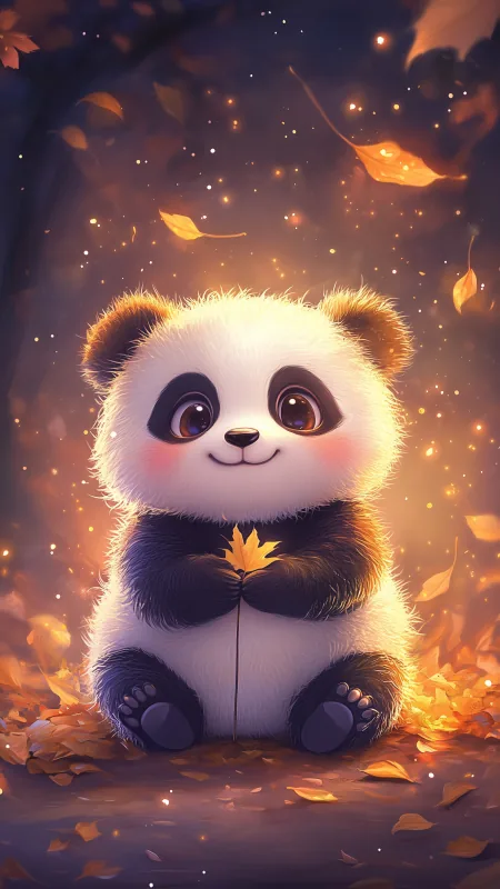 Cute Panda HD Wallpaper