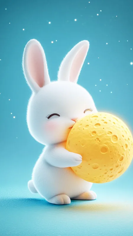Cute Rabbit Wallpaper