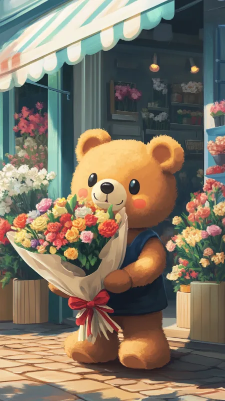 Cute Teddy Wallpaper