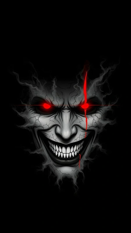 Evil Grin Joker Wallpaper