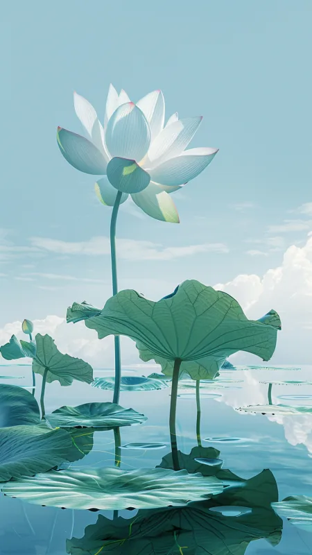 Flowers Ai Art Wallpaper