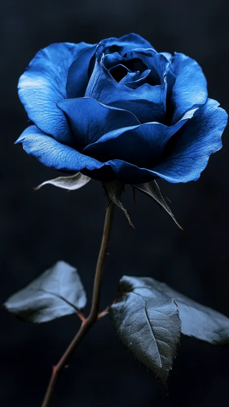 Blue Rose Flowers Wallpaper