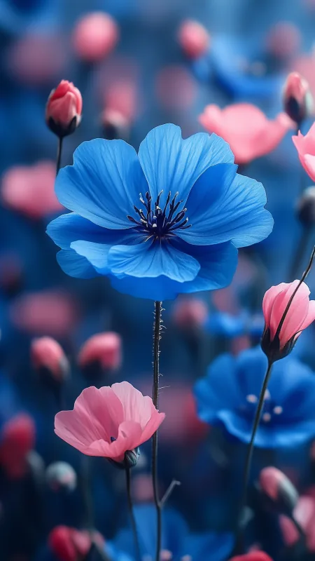 Cornflower Petals Flower HD Wallpaper