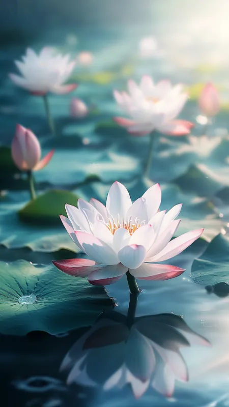 Flowers Lotus Wallpaper