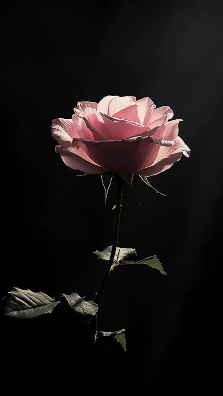 Pink Rose HD Flowers Wallpaper