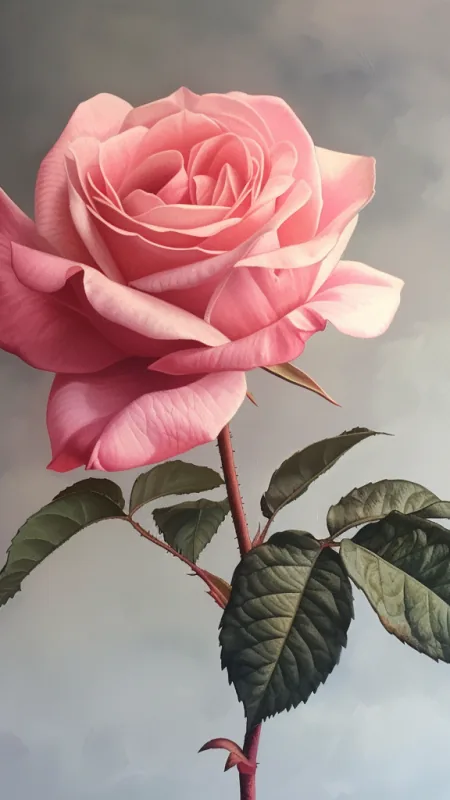 Pink Rose HD Flowers Wallpaper