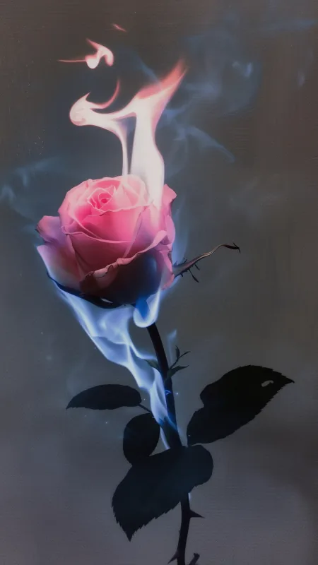 Pink Rose HD Flowers Wallpaper