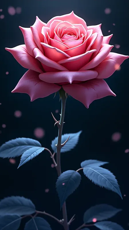 Pink Rose Flowers Wallpaper