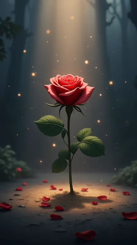 Pink Rose Flowers Wallpaper