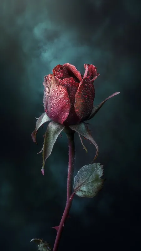 Red Rose Flowers Wallpaper