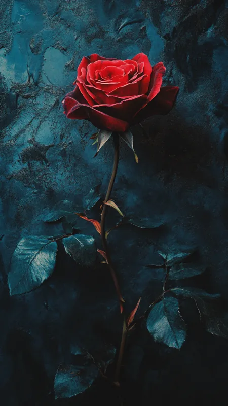 Red Rose Flowers Wallpaper