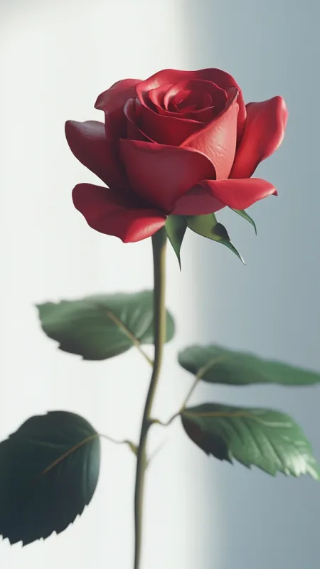 Flowers Red Rose Wallpaper