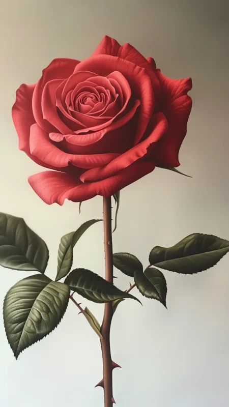 Flowers Red Rose Wallpaper