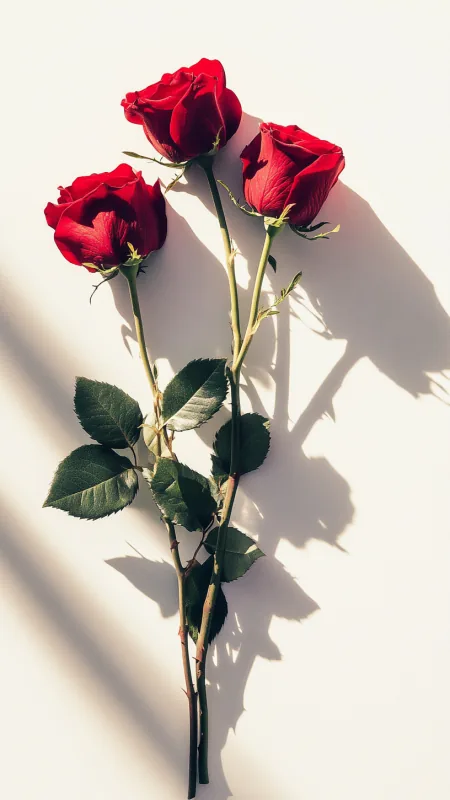 Red Rose HD Flowers Wallpaper