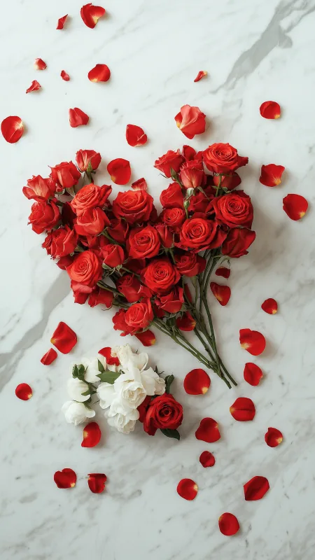 Red Roses Flowers Wallpaper