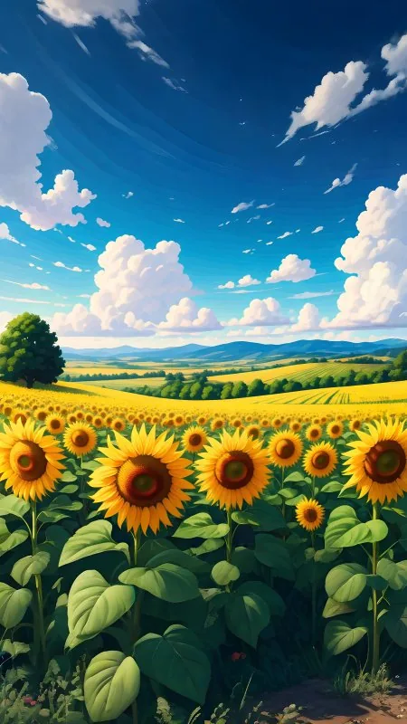 Sunflower HD Flowers Wallpaper