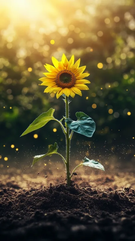 Sunflower HD Flowers Wallpaper
