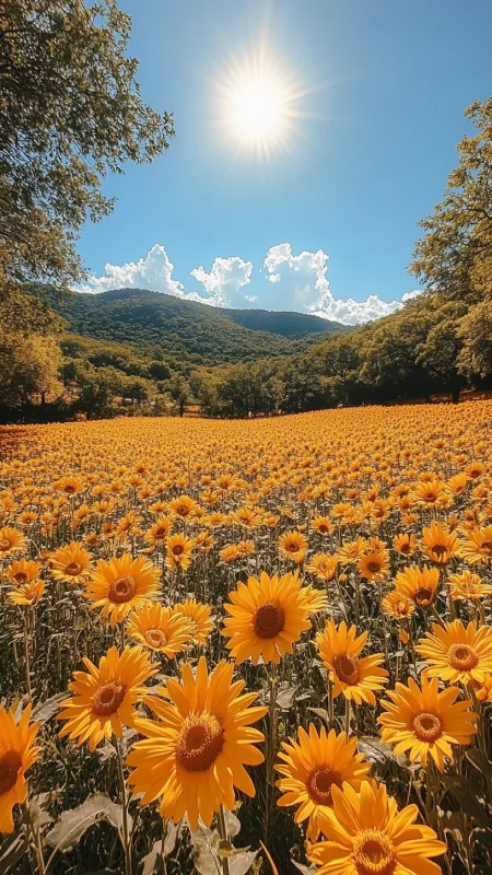 Sunflowers Flowers Wallpaper
