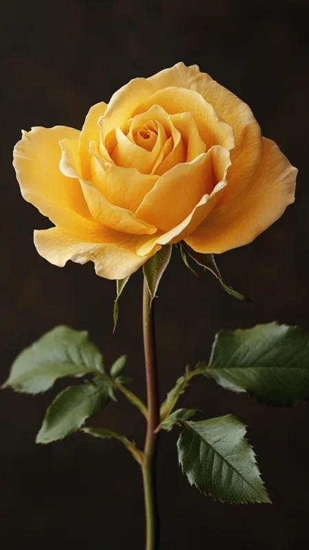 Flowers Yellow Wallpaper