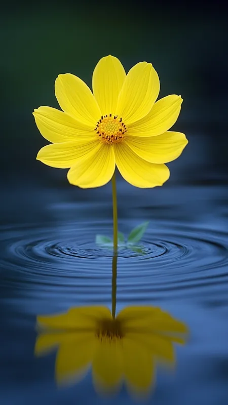 Yellow Flower Wallpaper