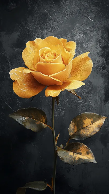 Flowers Yellow Rose Wallpaper