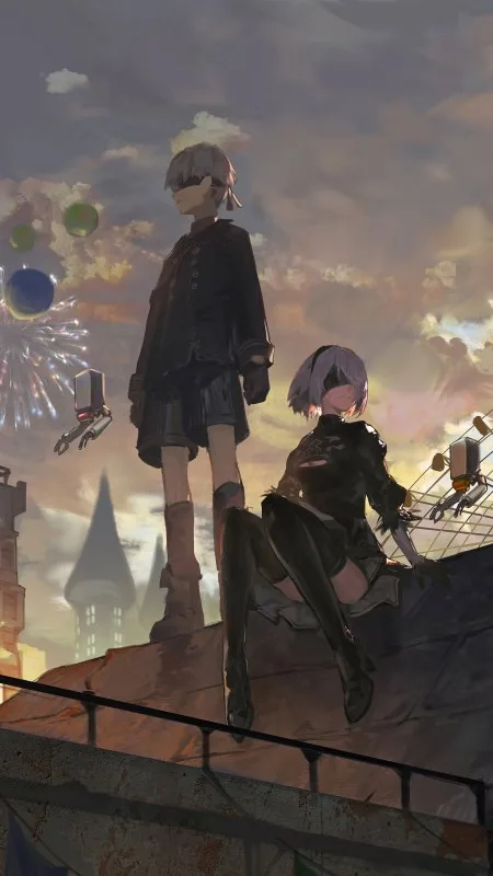 2B Nier Automata Game HD Gaming Wallpaper