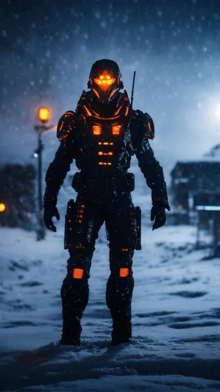 A Alien Soldier Monster Gamer HD Gaming Wallpaper
