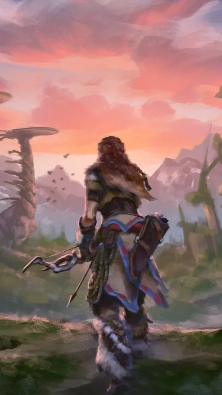 Gaming Aloy Horizon Zero Dawn Game Wallpaper