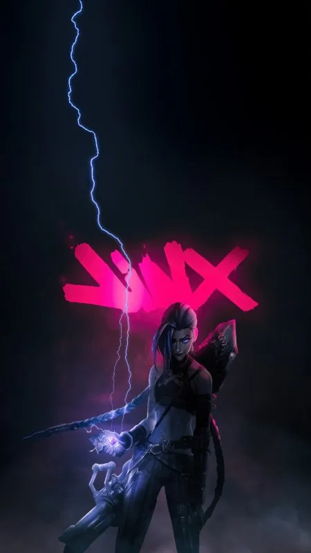 Gaming Arcane Jinx Unleashed Game Wallpaper