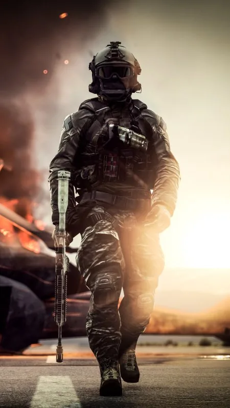 Battlefield 4 Solider Game Gaming Wallpaper