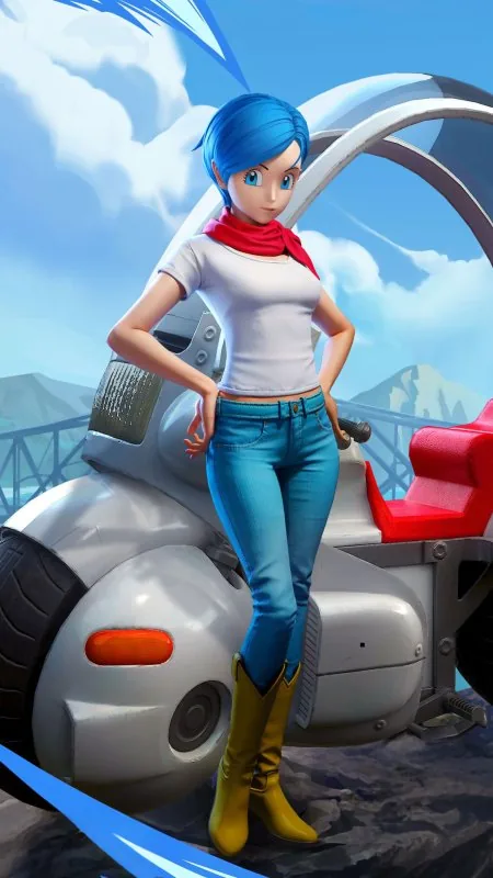 Gaming Bulma In Pubg Game Wallpaper