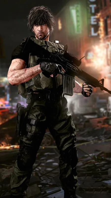 Gaming Carlos Oliveira Resident Evil 3 Game Wallpaper