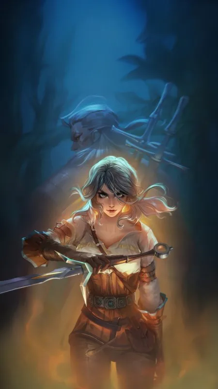 Ciri The Witcher 3 Game Gaming Wallpaper