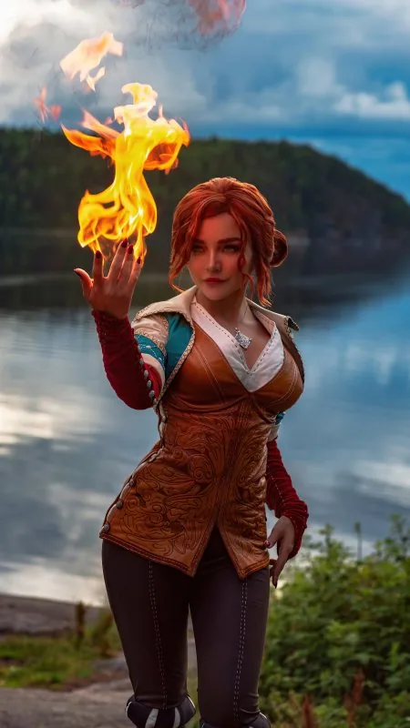 Ciri The Witcher 3 Wild Hunt Cosplay Gaming Wallpaper