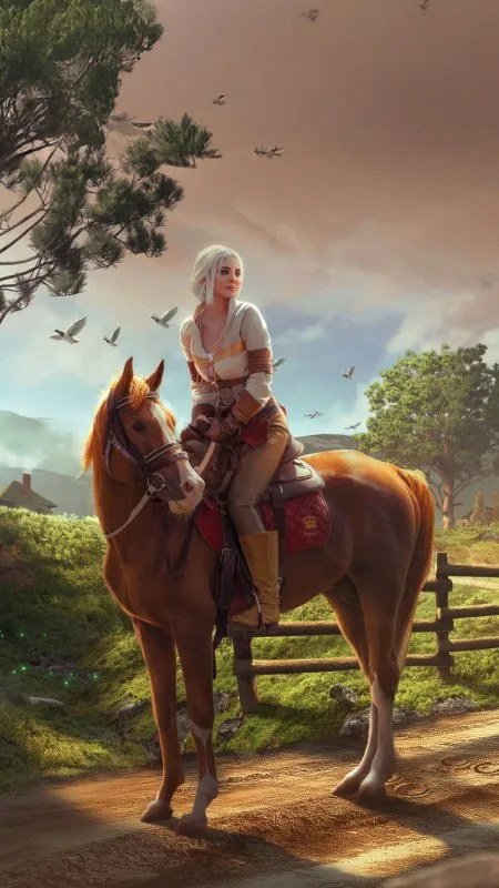 Ciri Witcher 3 Gamer HD Gaming Wallpaper