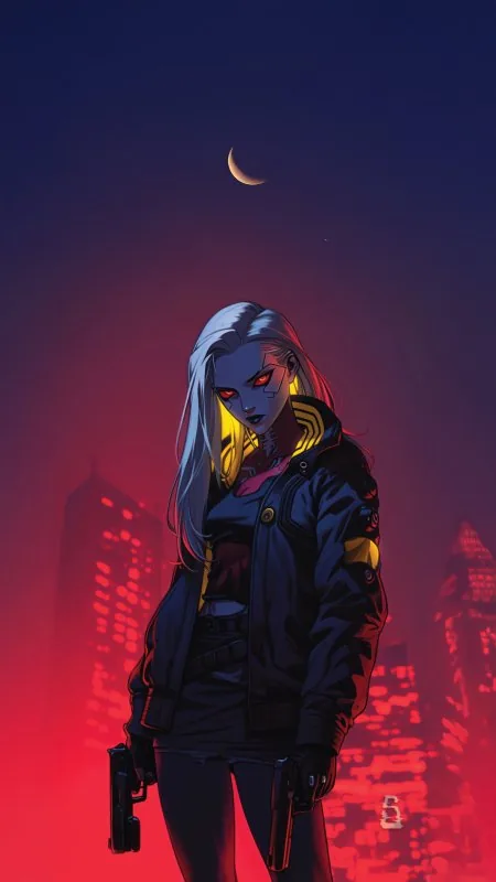 Gaming Cybernetic Assassin Game Wallpaper