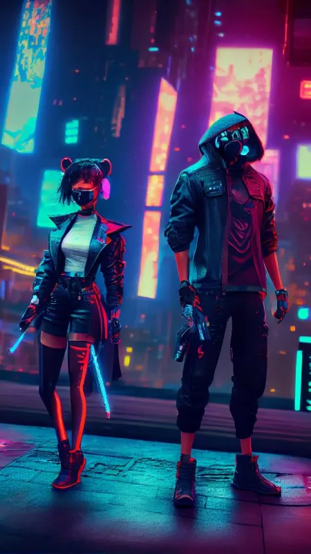 Cyberpunk Futuristic Sci Fi Game HD Gaming Wallpaper