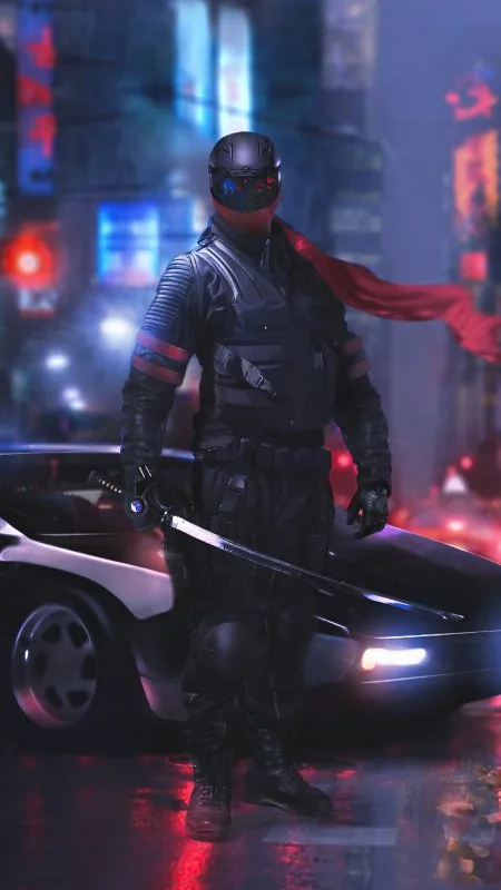Cyberpunk Warrior Game HD Gaming Wallpaper