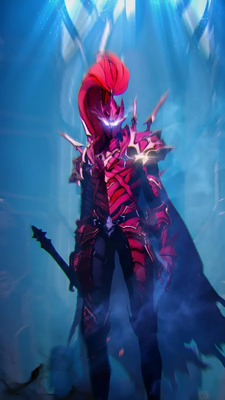 Defeat Blood Red Commander Igris Game HD Gaming Wallpaper