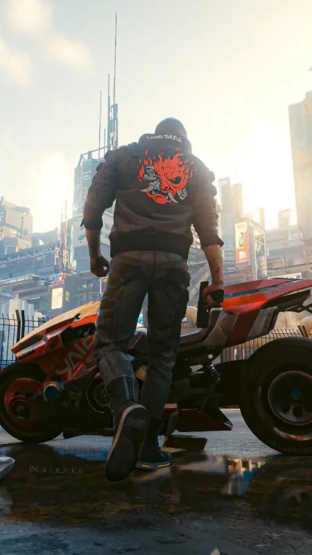 Gaming Defender Cyberpunk 2077 Game Wallpaper