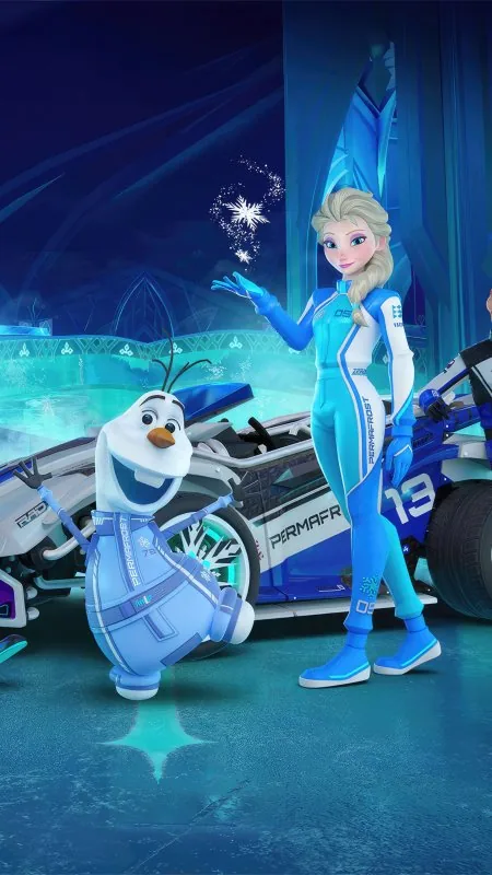Disney Speedstorm Frozen Game Gaming Wallpaper