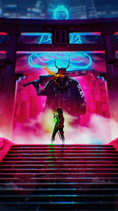 Gaming Fearless Shadow The Unyielding Ninja Game Wallpaper